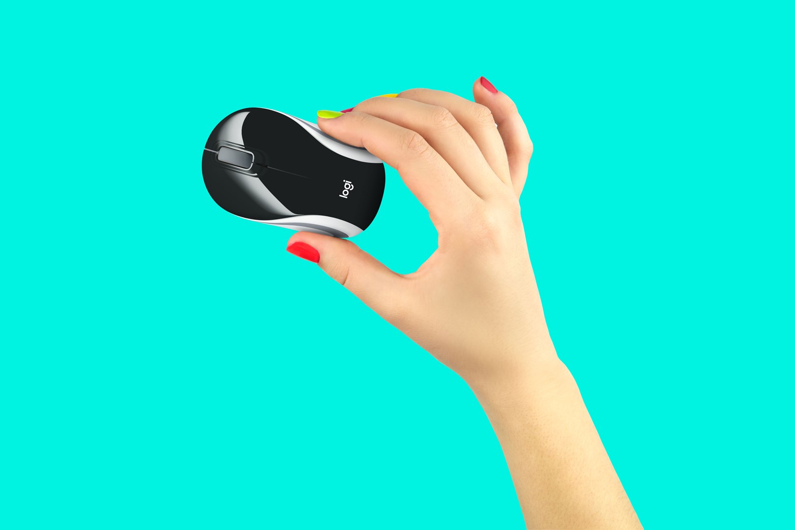 Maus Logitech M187, RF Wireless, i zi