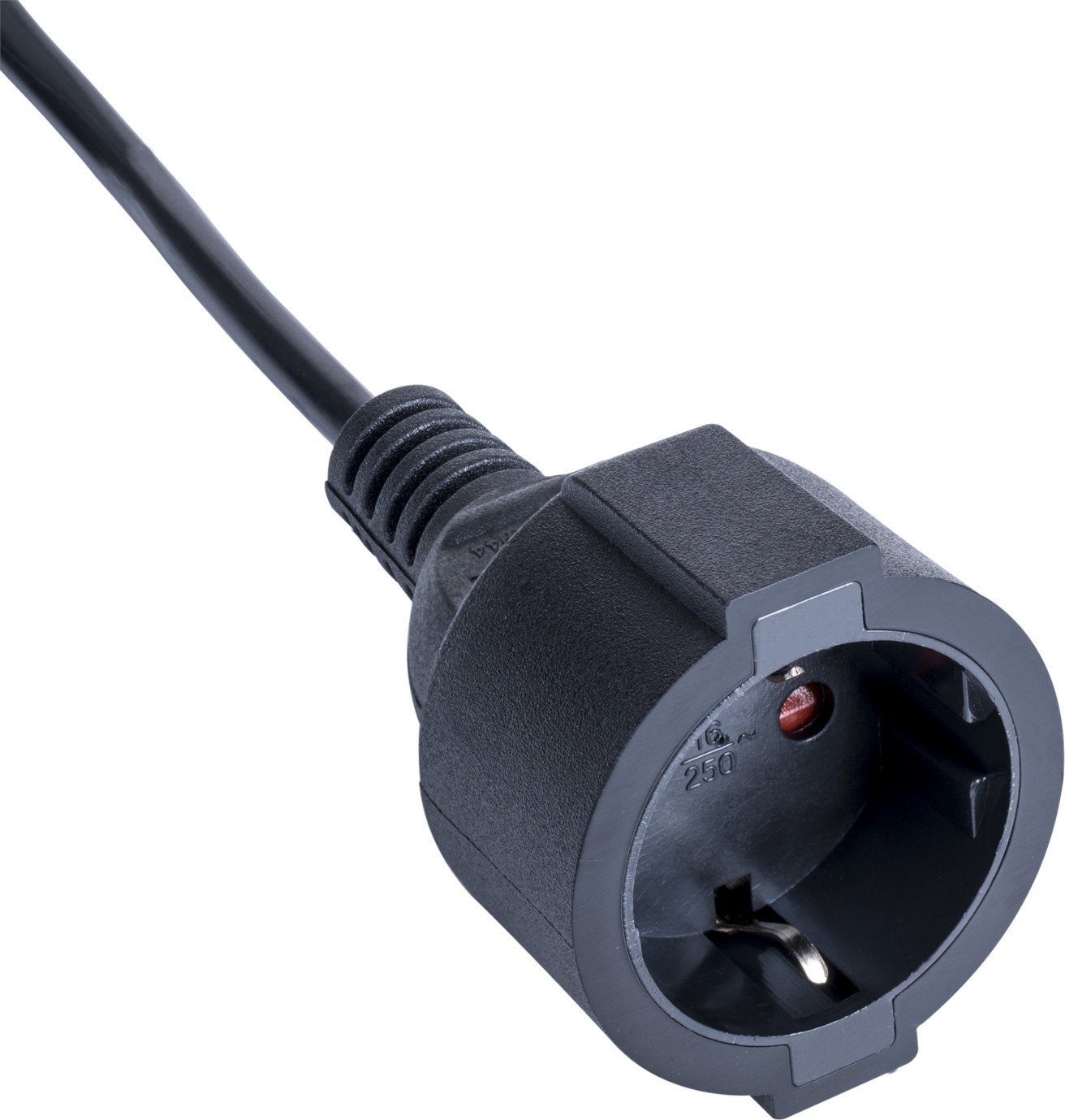 Kabllo adapteri energjie Akyga AK-PC-13A, 1m, CEE 7/4 në IEC C14, e zezë