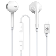 Kufje Tellur Basic Urbs In Ear, USB C, me mikrofon, të bardha