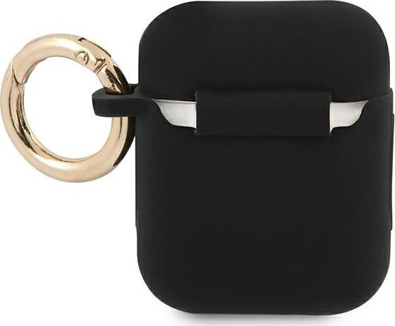 Kuti mbrojtëse Guess Ern për AirPods, e zezë