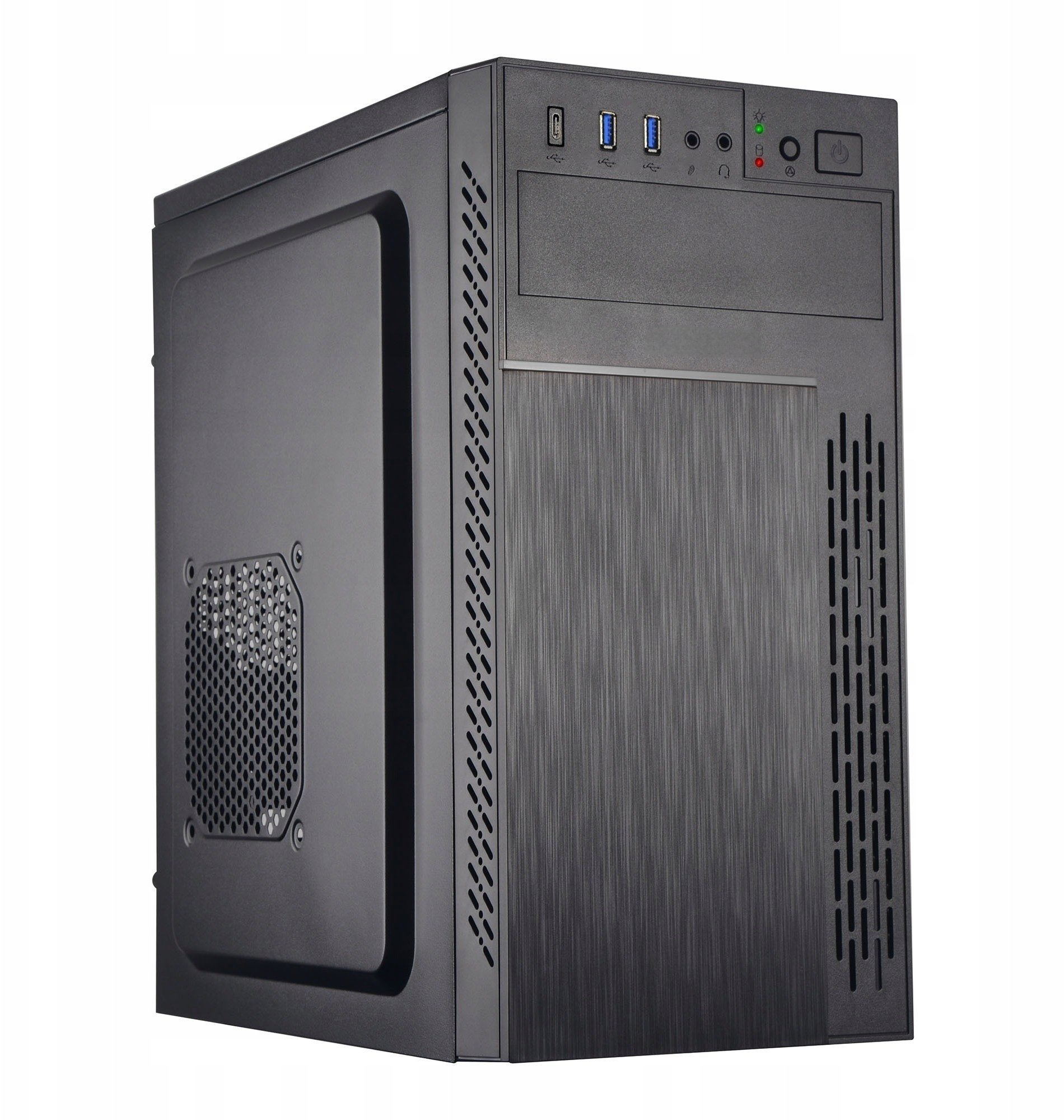 Kutia kompjuterike Eurocase ML N6 505B, MIDI Tower, USB 3.0, e zezë
