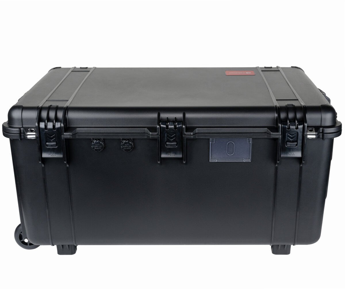 Çantë e fortë Calumet Hard Case 7235, me karrocë, IP67, e zezë