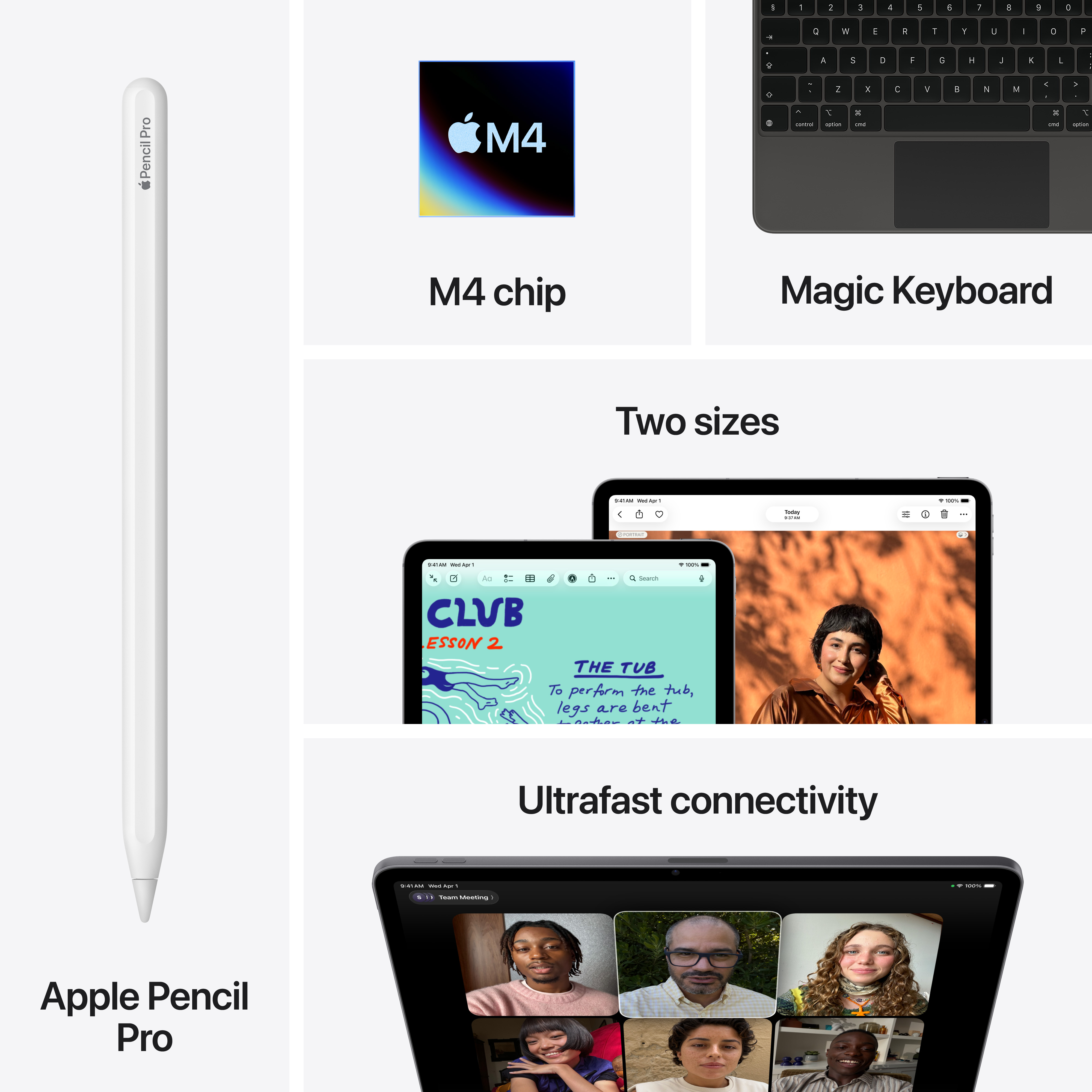 Apple iPad Air (M4), 11", Wi-Fi, 512GB, Space Grey
