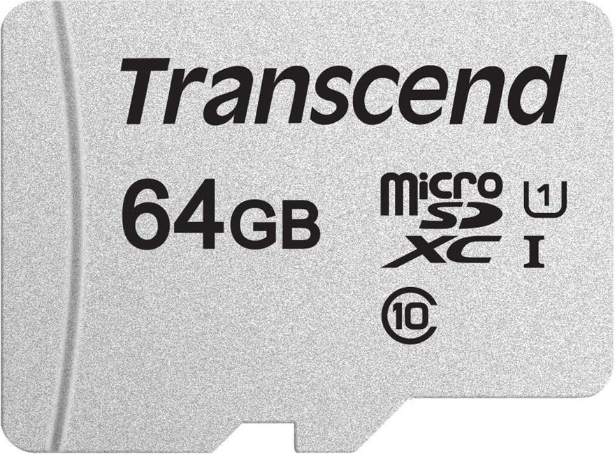 Kartë e memories Transcend Micro SDXC 64GB 300S UHS-I U1