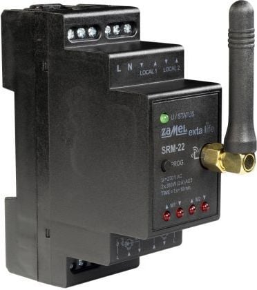 Kontrollues roletash Zamel SRM-22, radio, 2 kanale, 230V