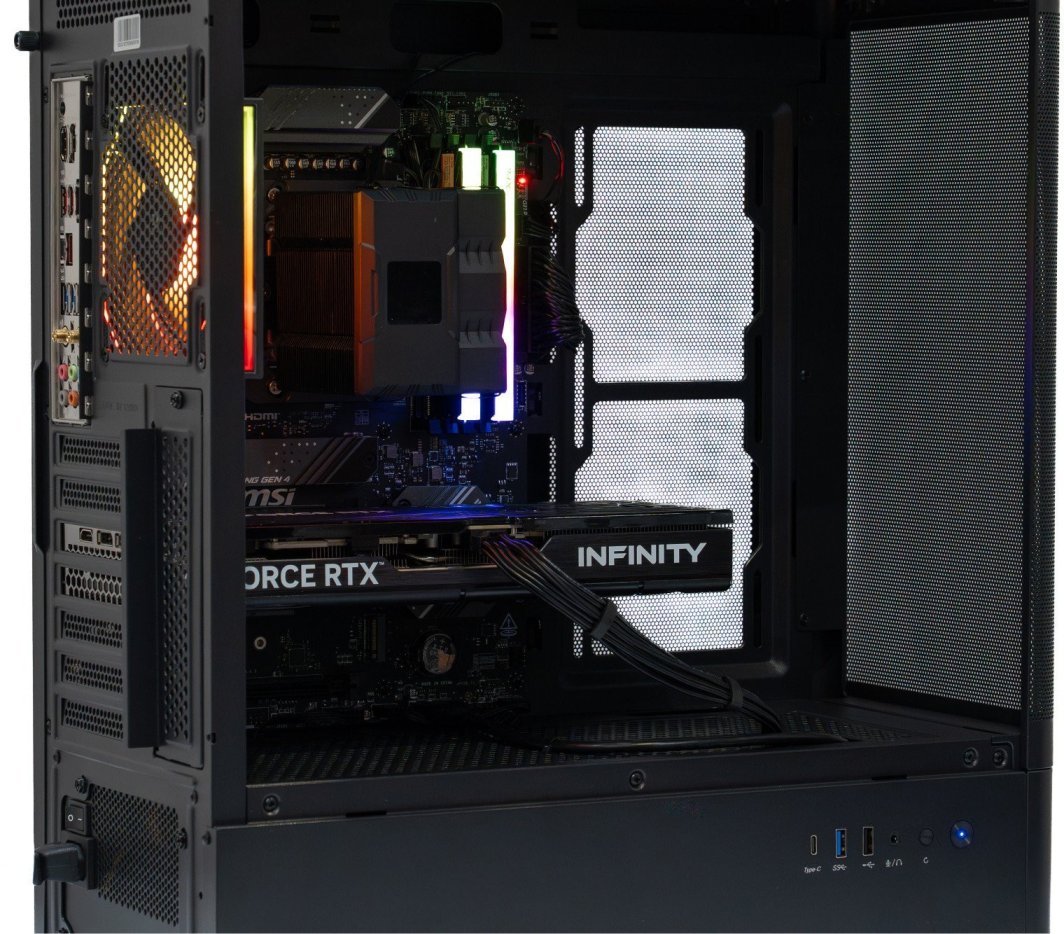 Kompjuter gaming Game X G100, Ryzen 5 5600G, 16GB RAM, 1TB SSD, i zi
