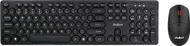 Set tastierë dhe maus Rebel Electro WS400, wireless 2.4 GHz, USB, i zi
