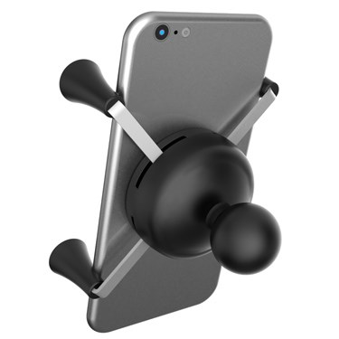 Mbajtëse telefoni Ram Mounts Universal X Grip RAM HOL UN7BU, me sferë 1", e zezë