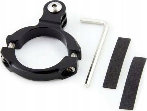 Mbajtëse biçiklete XREC Bicycle Mount, metal alumini, për GoPro Hero, e zezë