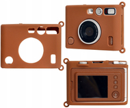 Силиконска навлака LoveInstant за Fujifilm Instax Mini Evo, модел SB10161, кафеава