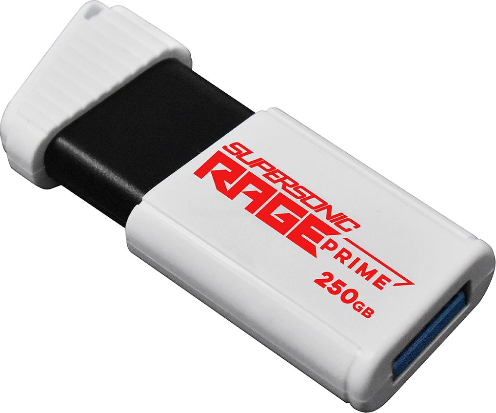 USB Patriot Supersonic Rage Prime, 250GB, USB 3.2 Gen 2, e zezë