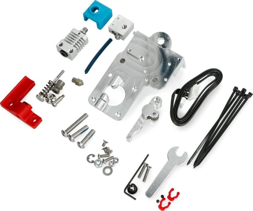 Ekstruder direkt drive Micro Swiss për printer 3D Creality CR 10 Ender 3, metalik