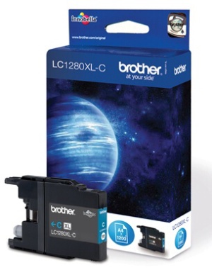 Ngjyrë Brother LC-1280XLC, e kaltër e lehtë