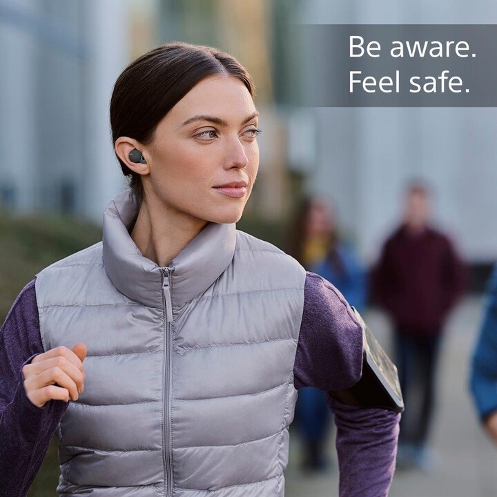 Dëgjuese Sony LinkBuds, të hirta