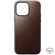 Këllëf lëkure Nomad Modern për iPhone 14 Pro Max, Horween, Rustic Brown