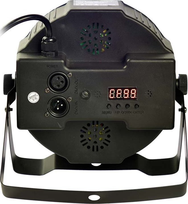 Reflektor skenik Light4Me LED Par, 18x3W UV, i zi