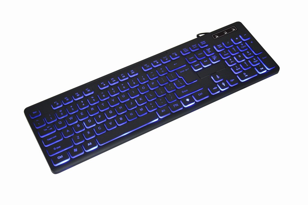 Tastierë universale Gembird KB-UML3-02, USB, e zezë