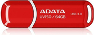 Memorie USB Pendrive ADATA DashDrive Value UV150, 64GB, USB 3.0, e kuqe