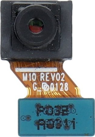 Shirit fleksibël me kamerë të përparme për Samsung Galaxy A10, pjesë zëvendësuese, e zezë