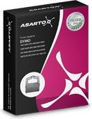 Shirit etiketas Asarto për Dymo 40913 LabelManager, printim i zi
