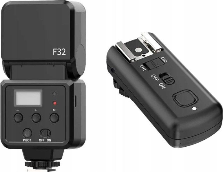 Trigger blici wireless Ulanzi TT 01, për kamera digjitale, i zi