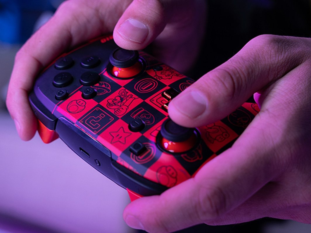 Kontroller PDP Rematch Glow in the Dark, wireless, shumëngjyrësh