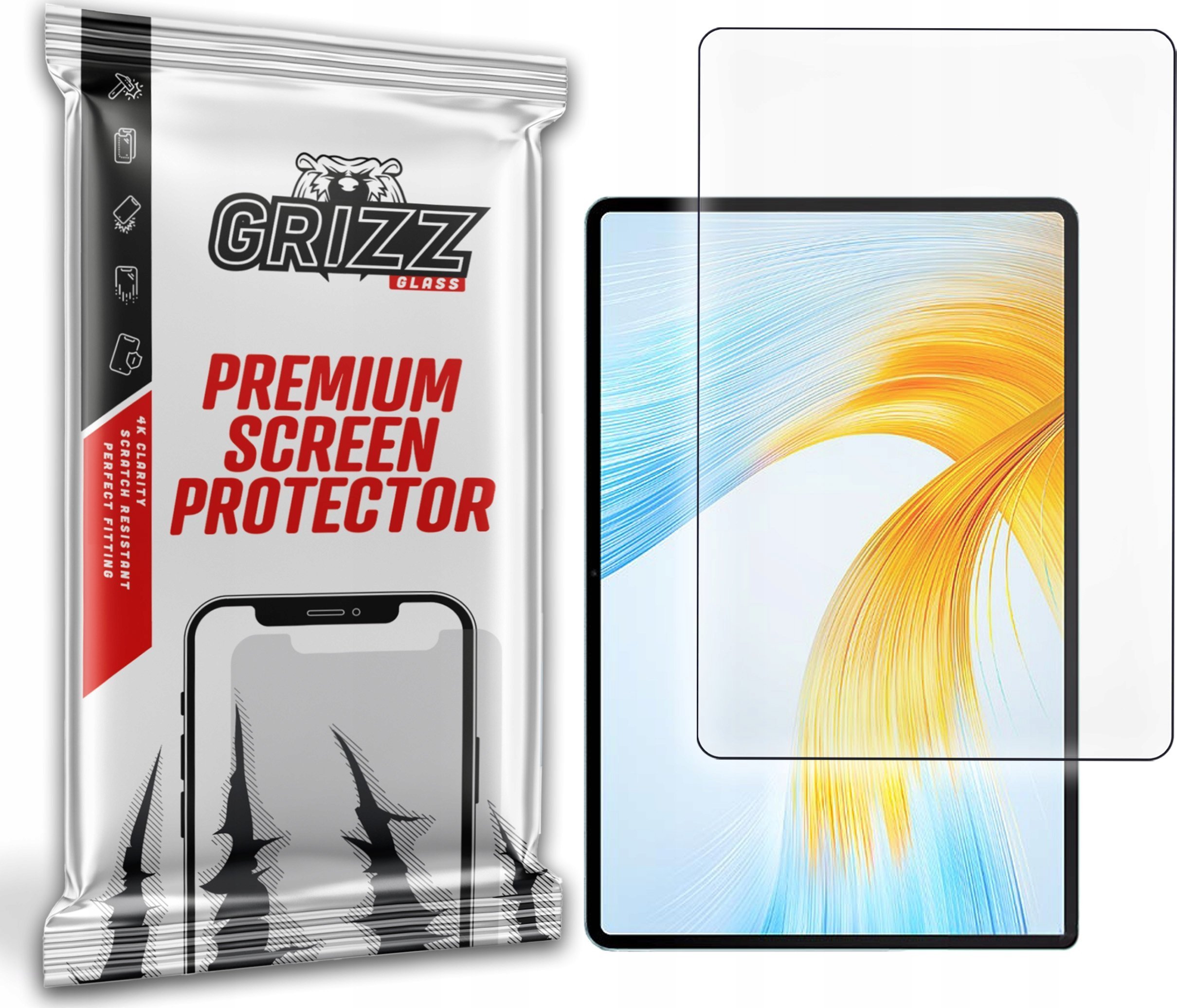 Folie mbrojtëse mat GrizzGlass PaperScreen për Honor MagicPad 13, efekt letre, transparente