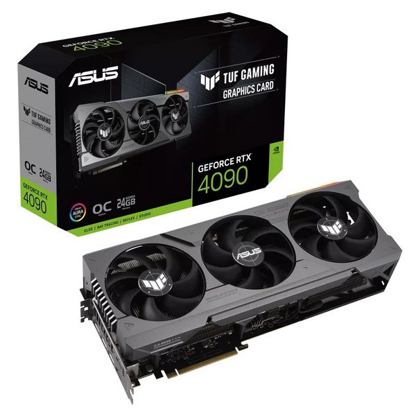 Kartelë grafike Asus GeForce TUF RTX 4090 OC Gaming, 24GB GDDR6X 