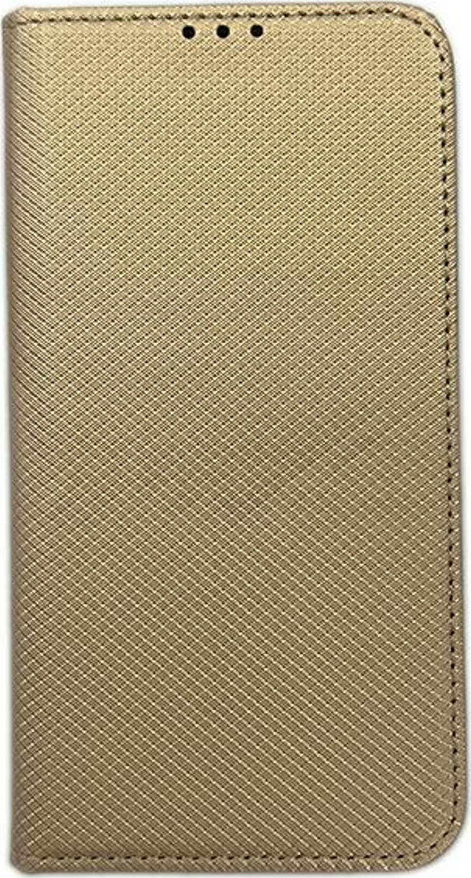 Këllëf libri për telefon Apple iPhone 15 6.1", flip, ari