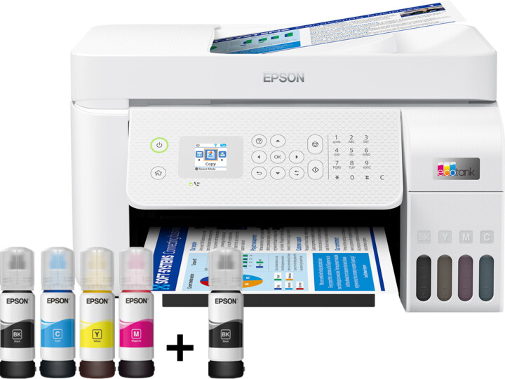 Printer Epson EcoTank L5296, sistem tank