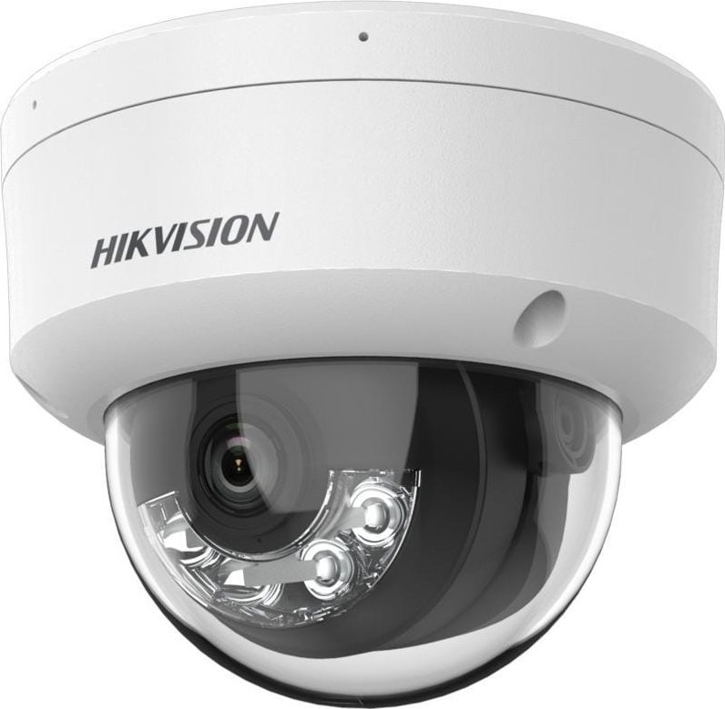 Kamerë IP Hikvision DS-2CD2123G2-LIS2U, 2MP, lente 2.8mm, e bardhë