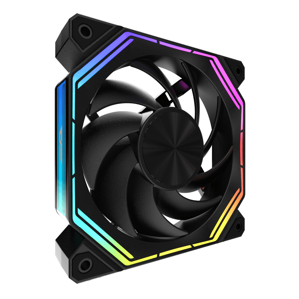 Ftohës Darkflash INF34,120mm, e zezë