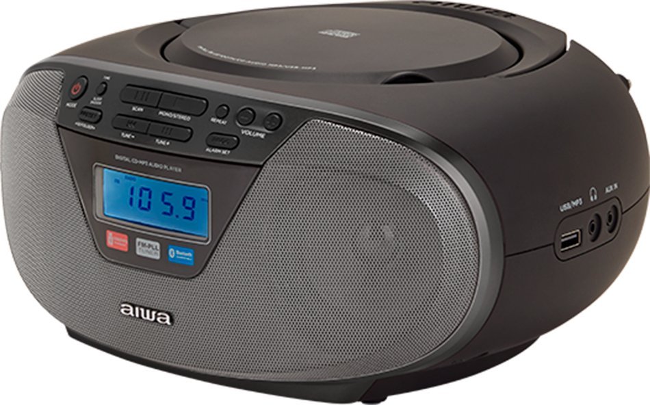 Mikrosistem audio Aiwa BBTU-400BK, CD MP3 USB, Bluetooth FM, i zi