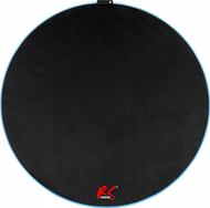 Tapet gaming NanoRS Pad Under Chair RGB RS171, aksesor për karrige lojërash, i zi