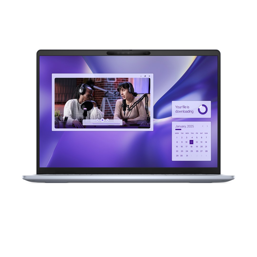 Laptop DELL Inspiron 14 Plus 7441, 14", Snapdragon X1E-80-100, 16GB RAM, 1TB SSD, argjendtë