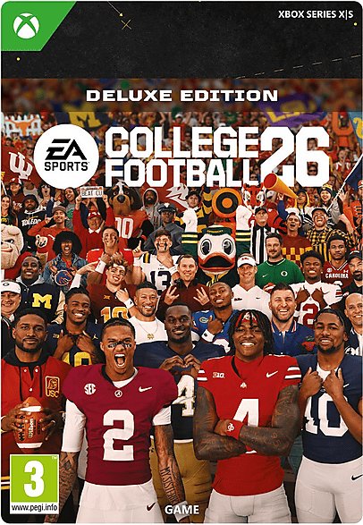 Loja Xbox EA Sports College Football 26 Deluxe Edition, Xbox Series X|S, sport