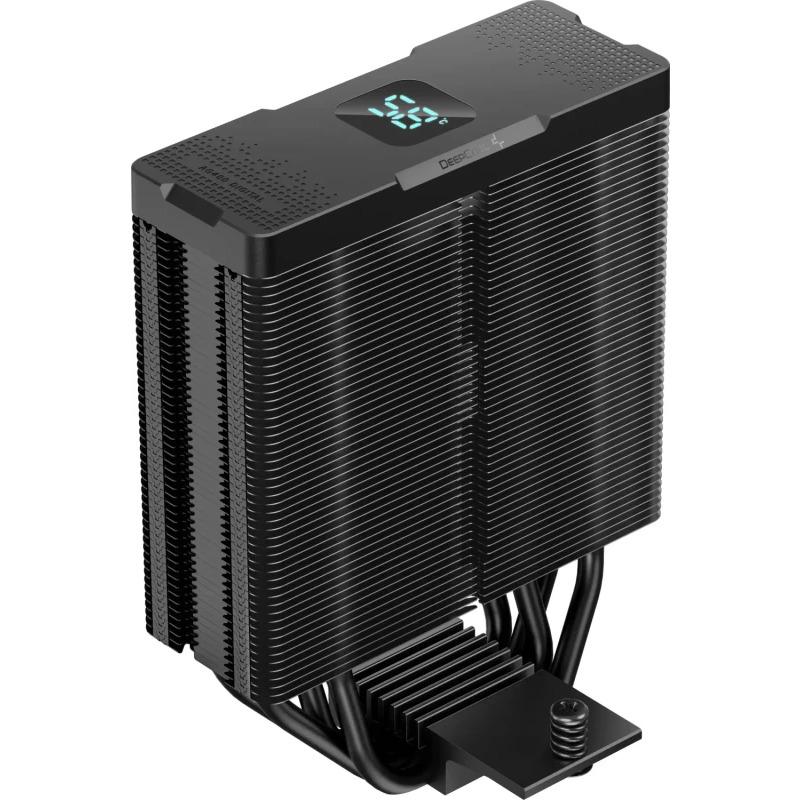 Ftohës CPU Deepcool AG400 Digital BK, ajror, ARGB, i zi