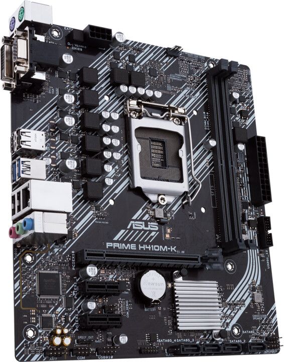 Pllakë amë ASUS PRIME H410M-K - Intel H410