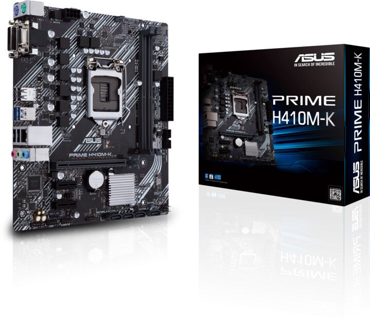 Pllakë amë ASUS PRIME H410M-K - Intel H410