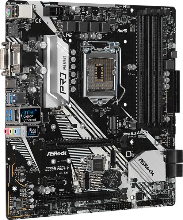 Pllakë amë ASRock B365M PRO4-F - Intel B365