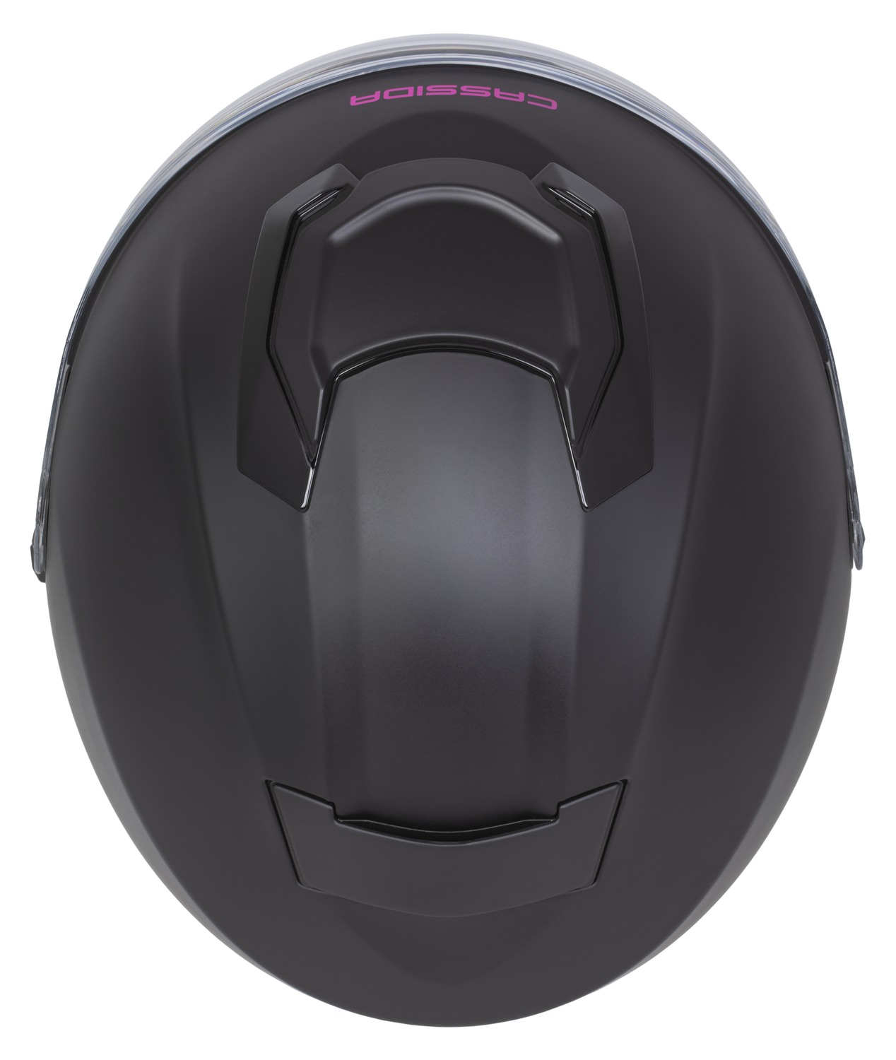 Helmetë jet Cassida Jet Tech 2.0 Solid, polycarbonate, ECE 22.06, e zezë mat rozë