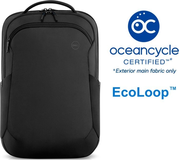Çantë shpine Dell Ecoloop Pro 15", për laptop, e zezë