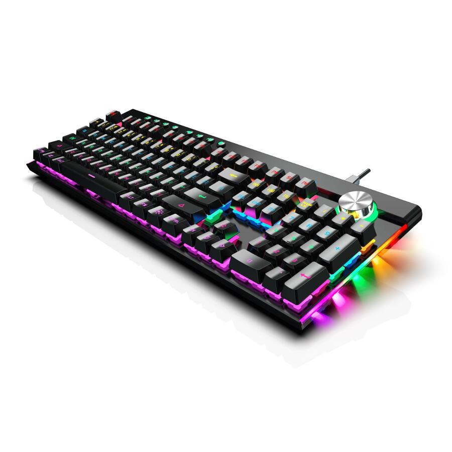Tastierë Varr VMKB98, RGB, 104KEYS, e zezë