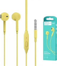 Kufje in-ear Vega Denmen DR01, 3.5mm, me kabëll, të verdha