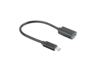 Adapter USB Lanberg AD-UC-UA-04, USB-C në USB-A, USB 3.1, i zi