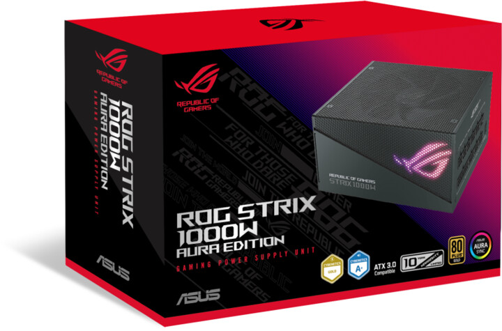 Burim energjie ASUS ROG STRIX 1000W Gold Aura Edition - 1000W