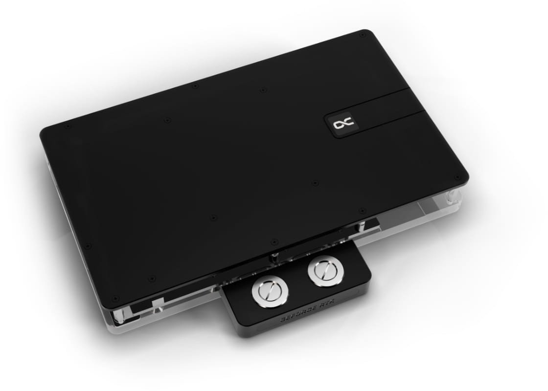 Bllok uji për kartë grafike Alphacool Core GeForce RTX 5090 Suprim Vanguard ARGB, bakër i kromuar, aRGB, transparent