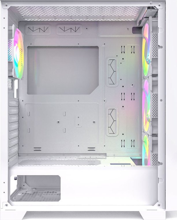 Kasë Montech AIR 1000 Premium, e bardhë, Midi Tower