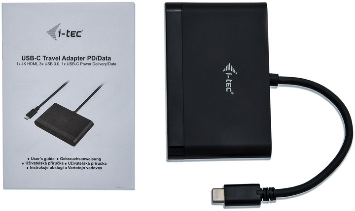 Përshtatës i-tec USB C HDMI Power Delivery 1x HDMI 4K 2x USB 3.0 1x USB C PD / Data