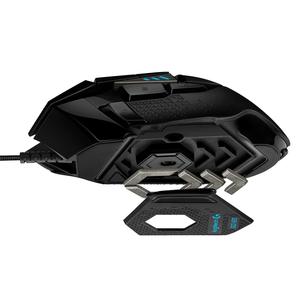 Maus gaming Logitech G502 Hero, 11 butona, RGB, i zi